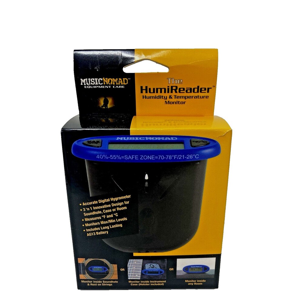Music Nomad MN-305 Humidity & Temperature Monitor